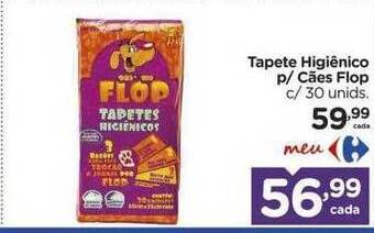 Carrefour Tapete higiênico p cães flop oferta
