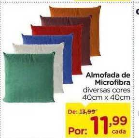 Almofada de microfibra