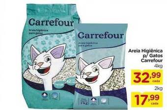 Carrefour Areia higiênica p gatos carrefour oferta
