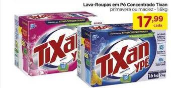 Carrefour Lava-roupas em pó concentrado tixan oferta