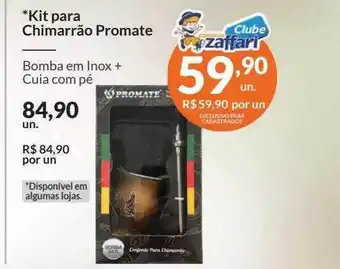 Zaffari Kit para chimarrão promate oferta