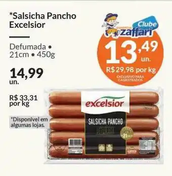 Zaffari Salsicha pancho excelsior oferta