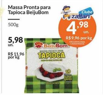 Zaffari Massa pronta para tapioca beijubom oferta