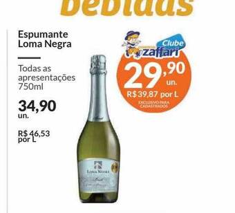 Espumante loma negra
