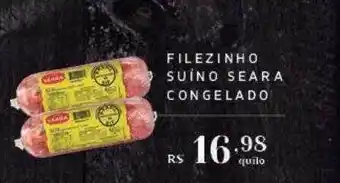 Empório Bahamas Filezinho suino seara congelado oferta