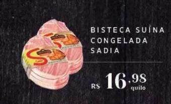 Empório Bahamas Bisteca suina congelada sadia oferta