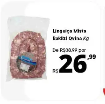 Supermercados Baklizi Linguiça mista baklizi ovina kg oferta