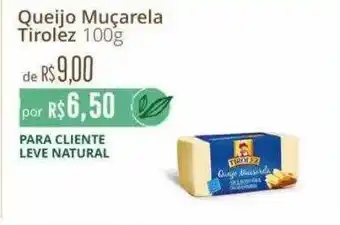 Hortifruti Queijo muçarela tirolez oferta