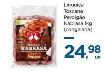 Super São Luiz Linguiça toscana perdigão nabrasa congelada oferta