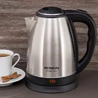 Preçolândia Chaleira elétrica pratic inox - mondial oferta