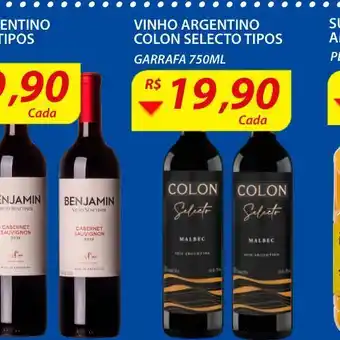 Assaí Atacadista Vinho argentino oferta