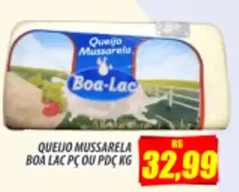Queijo Mussarela Boa Lac pc ou Pdc 1kg