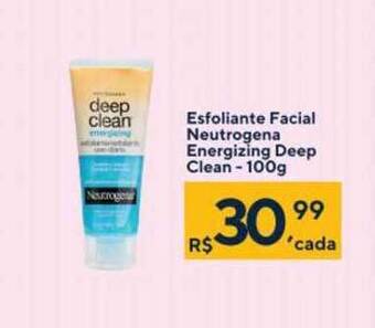 Coop Esfoliante Facial Neutrogena Energizing Deep Clean 100g oferta