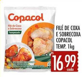 Supermercados Avenida Filé de coxa e sobrecoxa copacol temp oferta