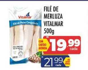 Supermercados Avenida Filé de merluza vitalmar oferta