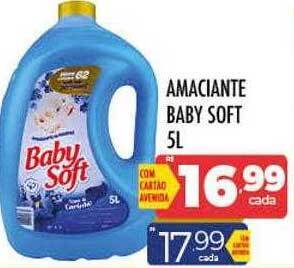 Supermercados Avenida Amaciante baby soft oferta