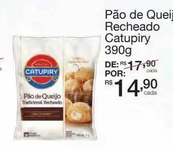 Mambo Pão de queijo recheado catupiry oferta