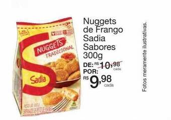 Mambo Nuggets de frango sadia sabores oferta