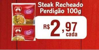 Bistek Supermercados Steak recheado perdigão oferta