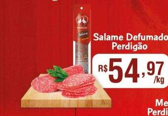 Bistek Supermercados Salame defumado perdigão oferta