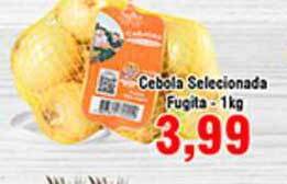 Cebola Selecionada Fugita 1kg
