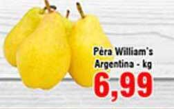 Péra William's Argentina 1kg