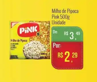 Milho De Pipoca Pink 500g