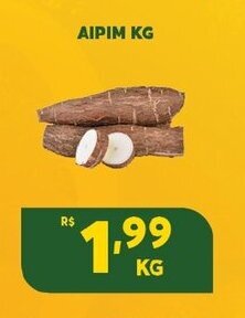 Atacadão Centro Sul Aipim 1kg oferta