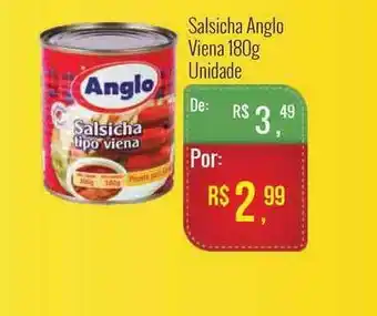 Mart Minas Salsicha Anglo Viena Unidade 180g oferta
