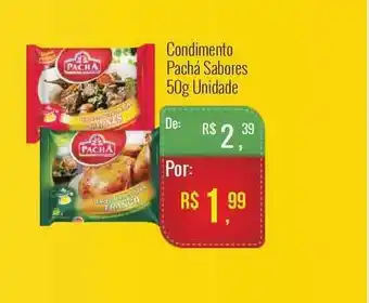 Mart Minas Condimento Pachá Sabores Unidade 50g oferta