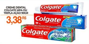 Mercadão Atacadista Creme Dental Colgate MPA ou Tripla acao 90g oferta