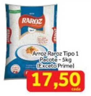 Shibata Supermercados Arroz Raroz tipo 1 pacote 5kg oferta