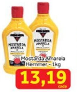 Shibata Supermercados Mostarda Amarela Hemmer 1kg oferta
