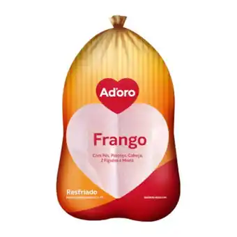 Frango inteiro resfriado por kg - ad'oro