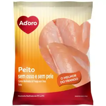 Atacadão Filé de peito de frango com sassami resfriado por kg - ad'oro oferta