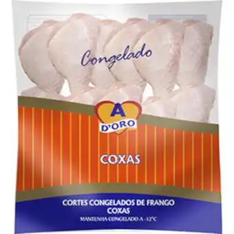 Atacadão Coxa de frango congelada por kg - ad'oro oferta