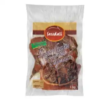 Ingredientes para feijoada bandeja 1kg - saudali