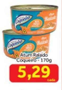 Shibata Supermercados Atum Ralado Coqueiro 170g oferta