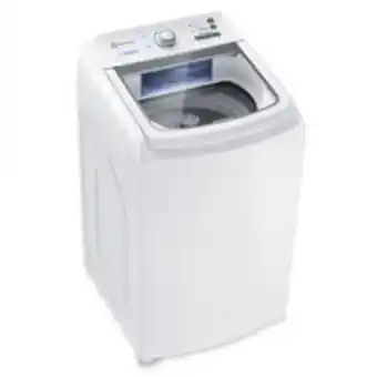 Lavadora de roupas electrolux 14kg, 11 programas de lavagem, reutilização de água, branco - led14