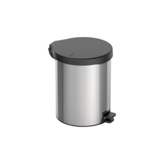 Lixeira 12 litros em inox com pedal new tramontina