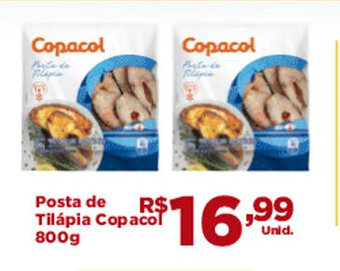 Posta de Tilapia Copacol 800g
