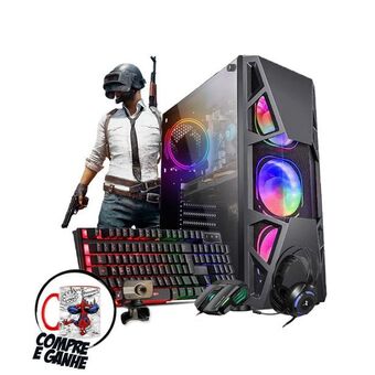 Pc gamer bravus core i7 gtx 1650 16gb hd 1tb ssd 120gb