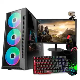 Pc gamer completo aires gt 730 4gb 8gb hd 500gb wi-fi