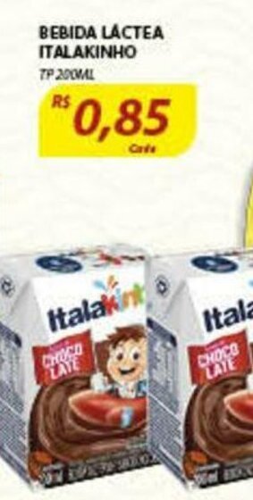 Assaí Atacadista Bebida lactea Italakinho 200ml oferta