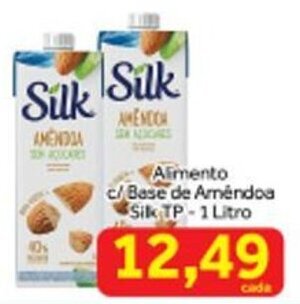 Shibata Supermercados Alimento c/ Base de Amendoa Silk Tp 1L oferta