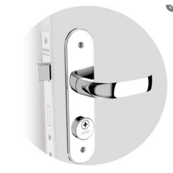 Comjol Fechadura ícaro reta espelhada externa soprano oferta