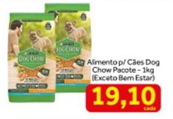 Alimento p/ Caes Dog Chow Pacote 1kg