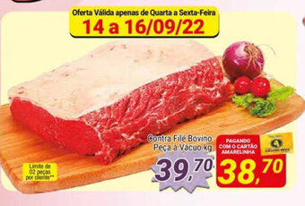 Contra File Bovino peca a vacuo 1kg