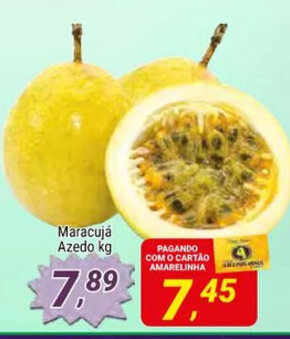 Amarelinha supermercados Maracuja Azedo 1kg oferta
