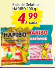 Bala de Gelatina Haribo 100g